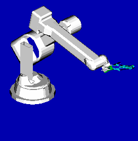 picture of an industrial robot